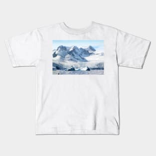 Cierva Cove with Glaciers & Iceberg Kids T-Shirt